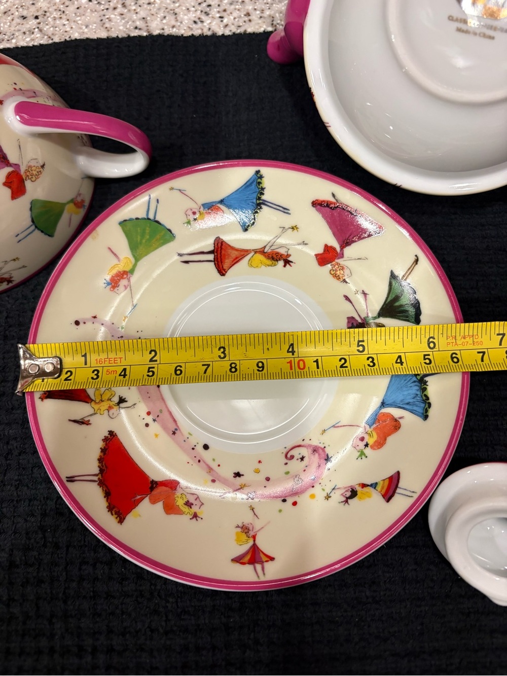 Yedi Houseware Classic Coffee and Tea Dancing Fairies Tea for One set - Picture 10 of 11